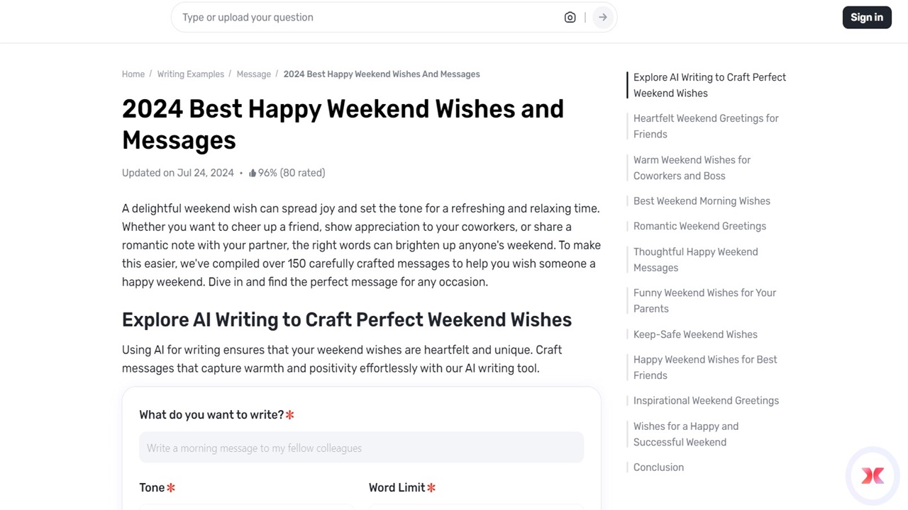 Weekend Wishes Made Easy: Gauth’s Guide to Perfect Messaging